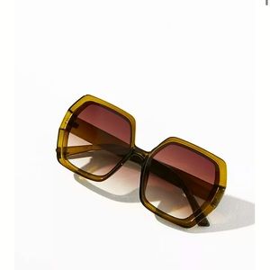 NWT I-SEA oversized square sunglasses